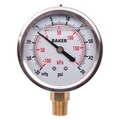 Baker Instruments AVNC-30 Pressure Gauge, 30"Hg-0-30 PSI AVNC-30